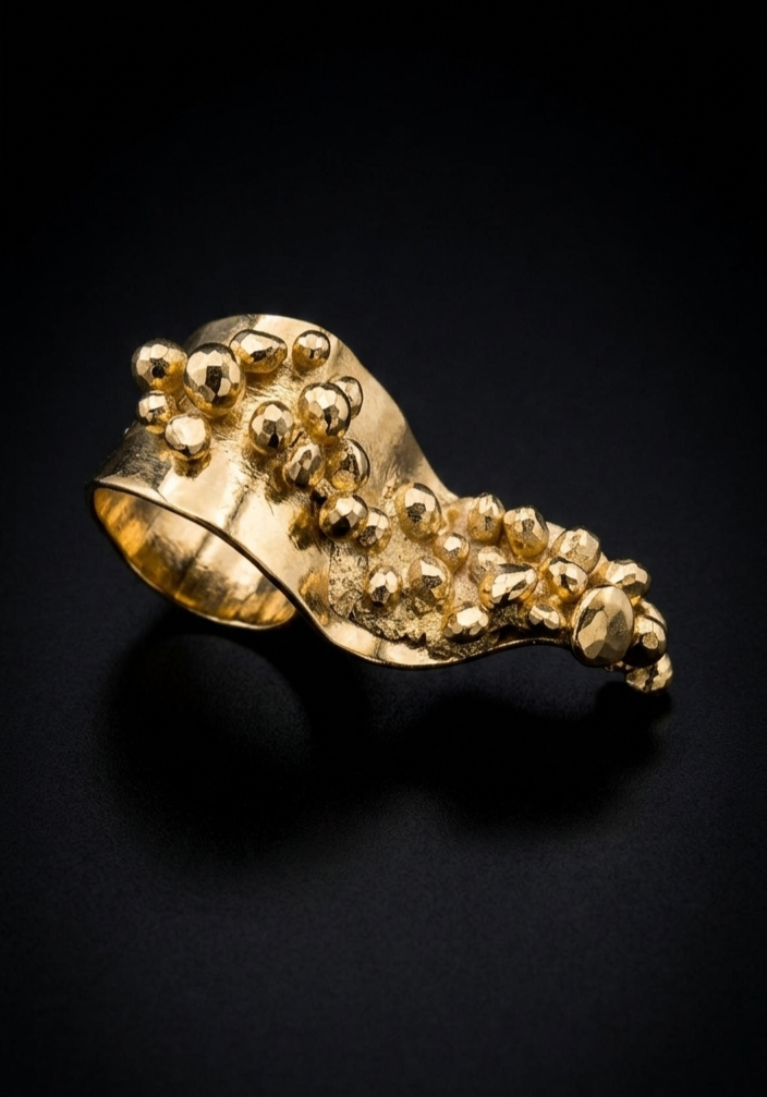 Anillo Marea Dorada
