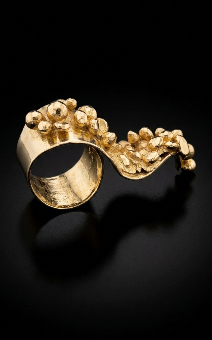 Anillo Marea Dorada