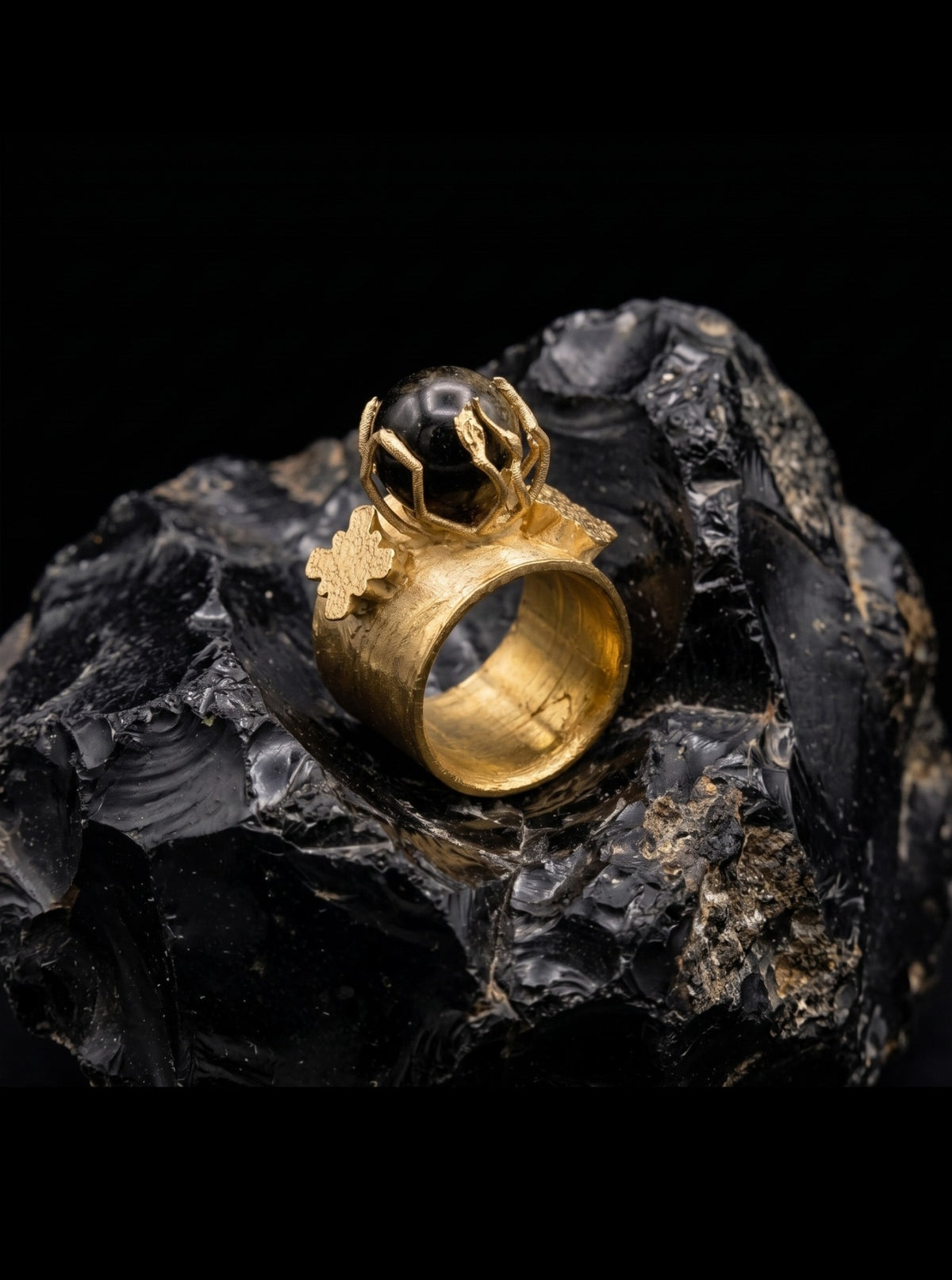Tourmaline Orb Ring