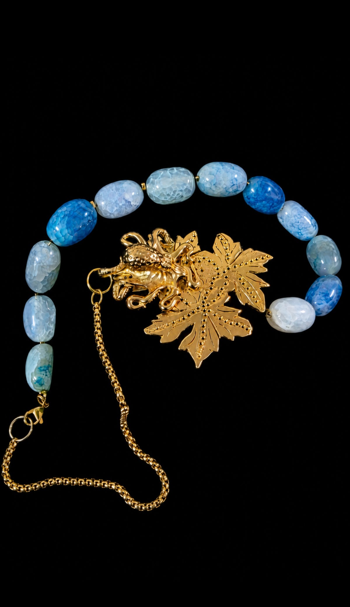 Collar Oasis & Hoja Imperial