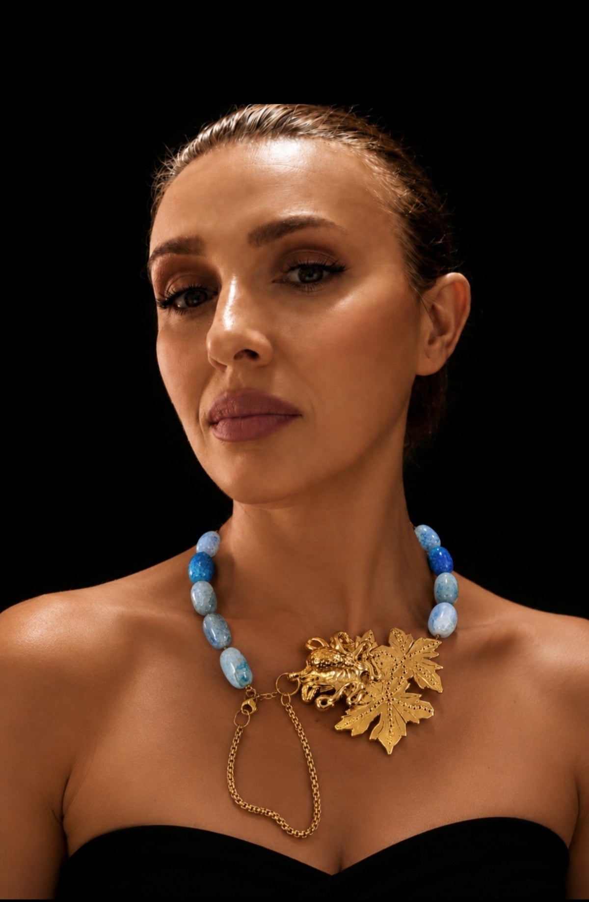 Collar Oasis & Hoja Imperial