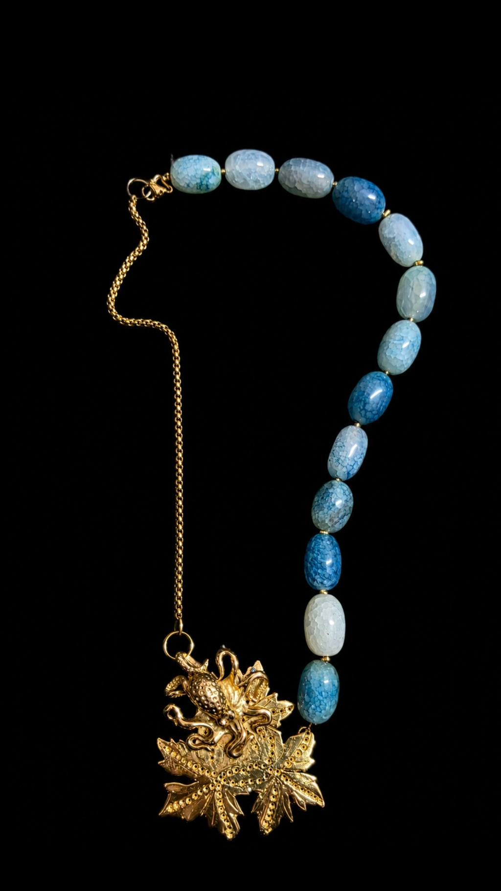 Oasis & Imperial Leaf Necklace