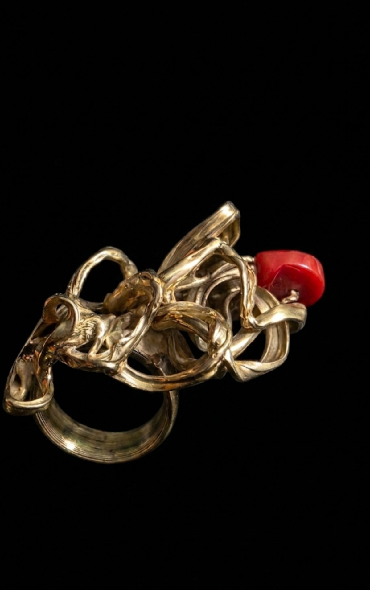 Anillo Corriente Roja